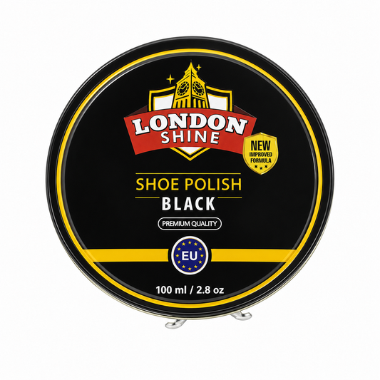 Wax Shoe Polish Black (100ml)