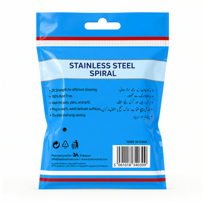 Stainless Steel Spiral - Jumbo (1 Pc)