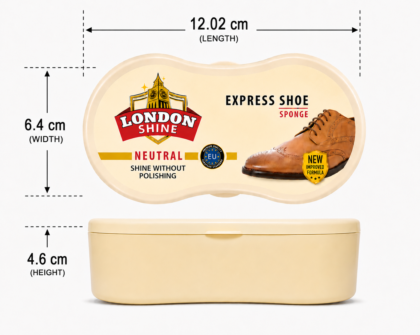 Express Shoe Sponge Neutral