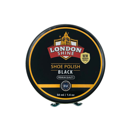 Wax Shoe Polish Black (50ml)