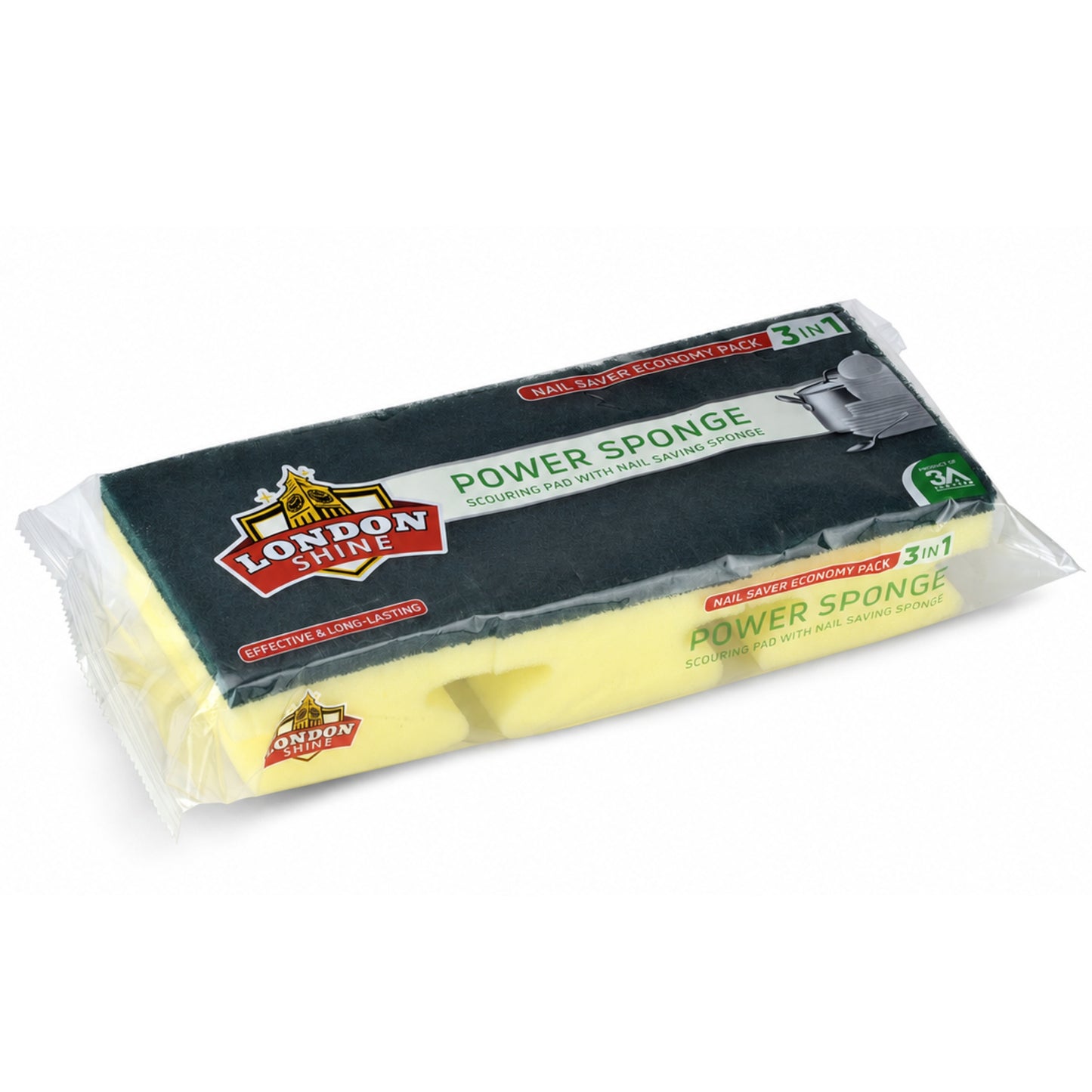 Nail Saver Sponge (3 In 1)