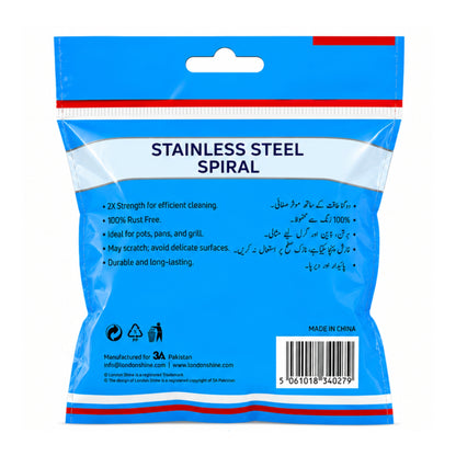 Stainless Steel Spiral - Regular (1 Pc)