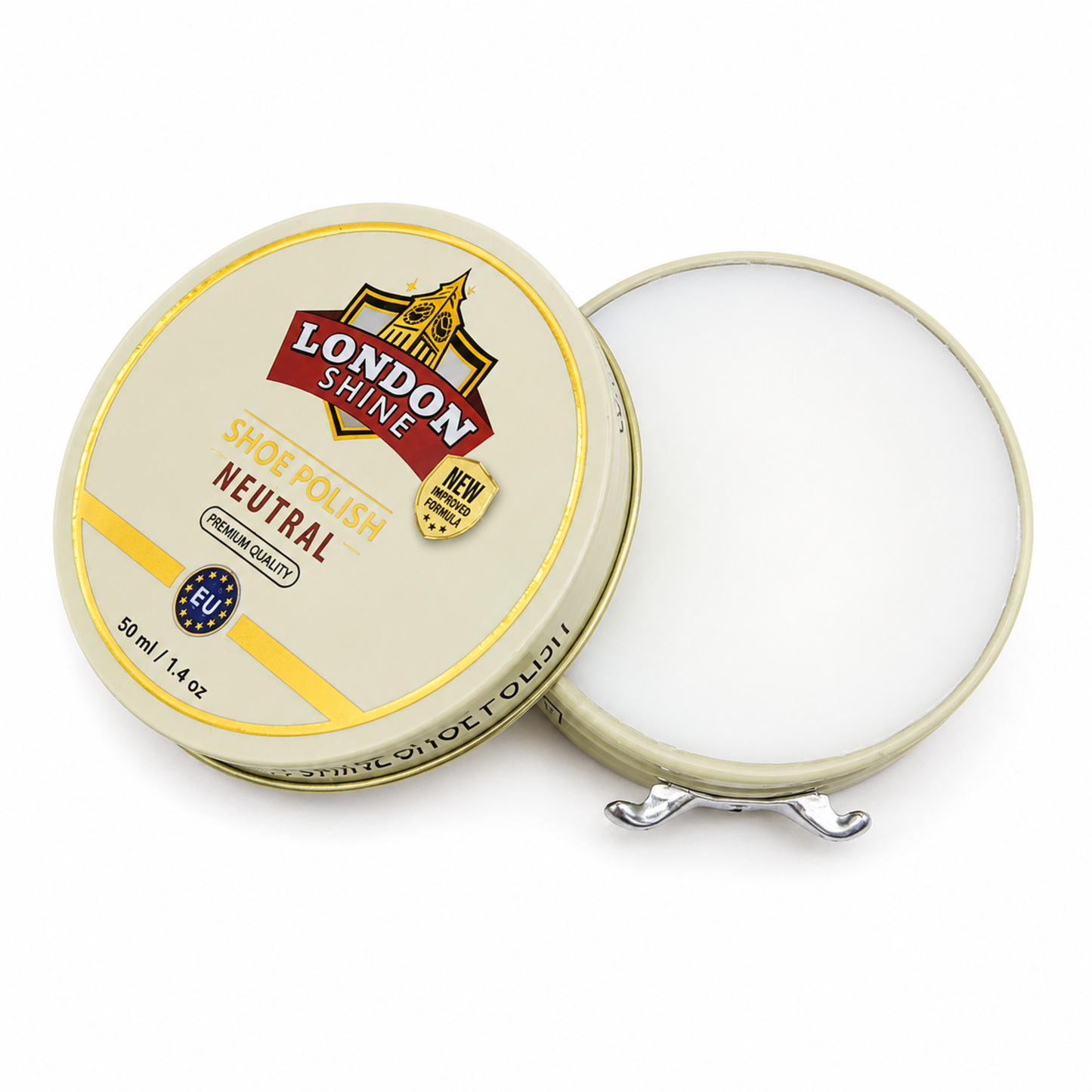 Wax Shoe Polish Neutral (50ml)